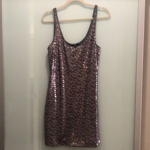 Express Sequin Dress